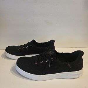 Skechers Womens Hands Free  Black  Shoes Sneakers Size 9.5